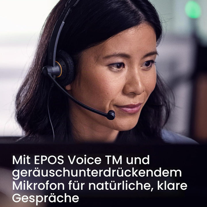 Sennheiser SC60 Headset (binaural / beidseitig, USB, für Microsoft Lync) Schwarz, 504547