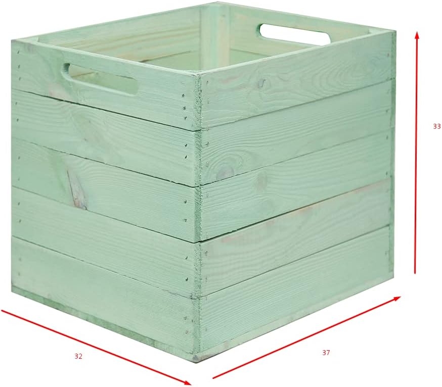 Holzkiste Aufbewahrungskiste passend für alle Kallax Regale und Expedit Regale Kallaxysteme Weinkist