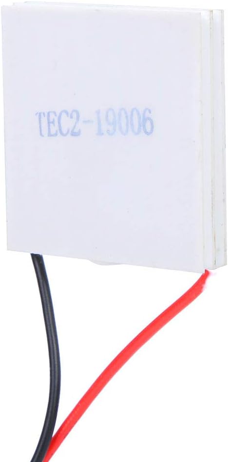 TARSHYRY Peltier-Kühler, TEC2 19006 40 40 Mm Doppelschichtiger Thermoelektrischer Kühler Peltier-Mod