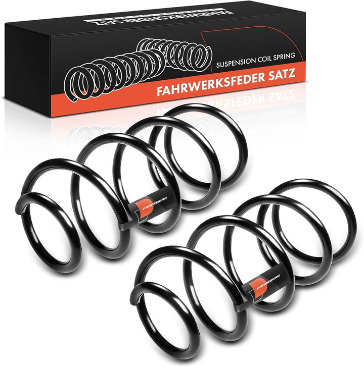 Frankberg 2x Federn Fahrwerksfeder Vorderachse Kompatibel mit X1 E84 xDrive18d xDrive20d xDrive23d x