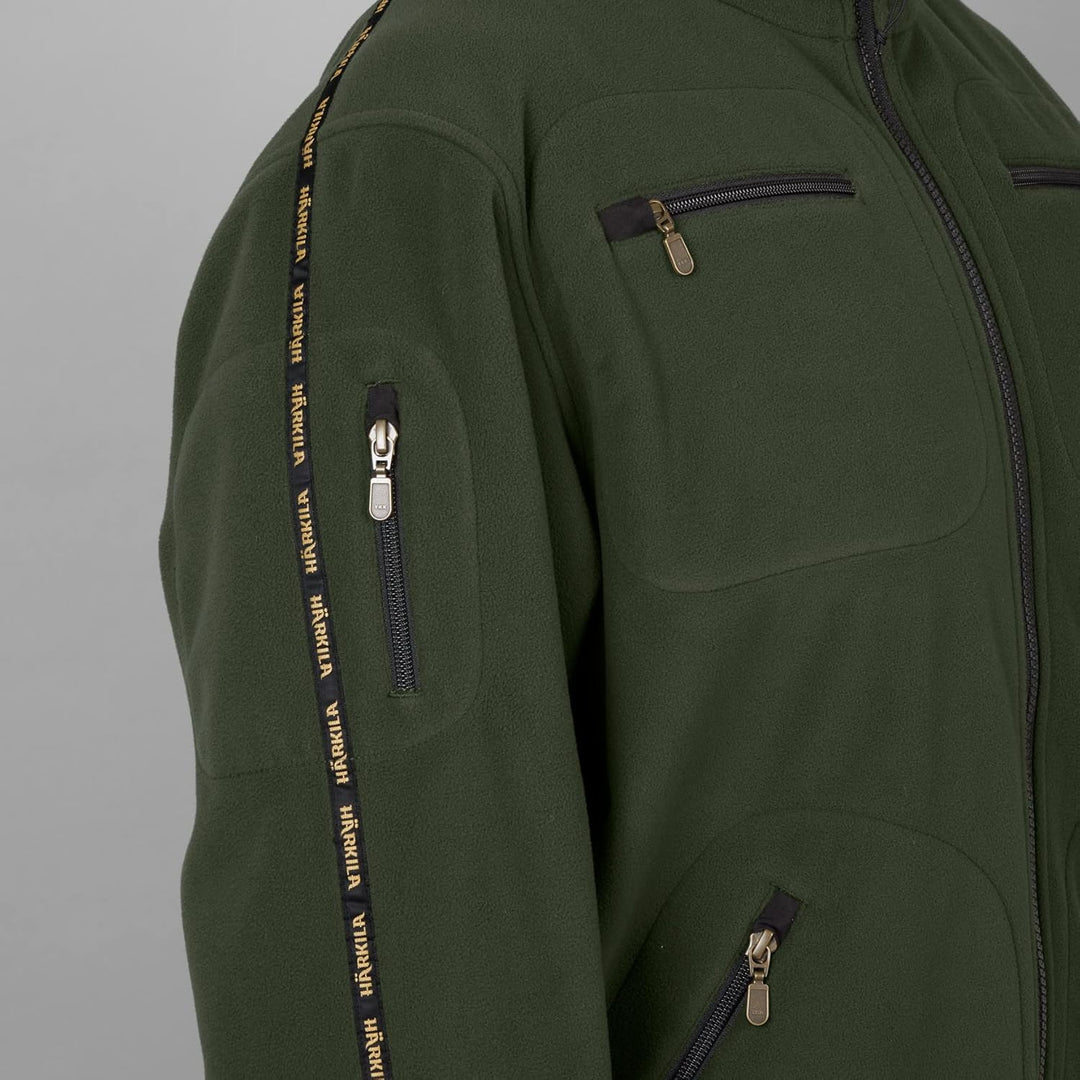 Härkila Kamko Fleecejacke Grey/Green, M