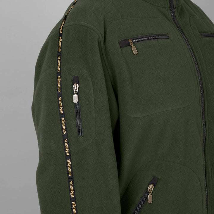 Härkila Kamko Fleecejacke Grey/Green, M