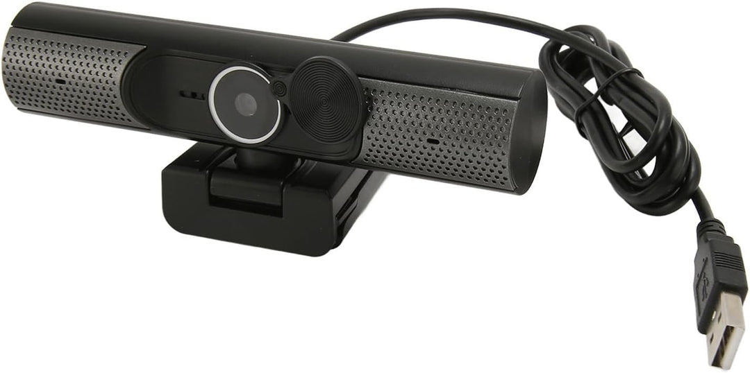 2K 30fps Autofokus-Webcam mit Rauschunterdrückungsmikrofon und HiFi-Lautsprecher, Plug-and-Play-PC-K