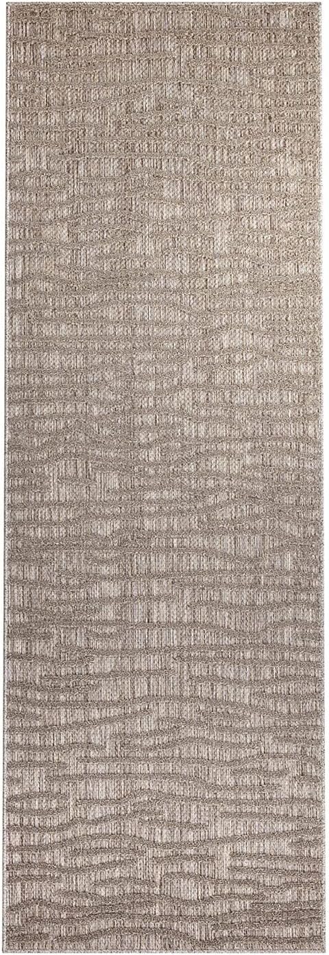 In-& Outdoor Teppich - Läufer 80x250 cm - für Innen-& Aussenbereich - Wetterfest Balkon-Teppich, Ter