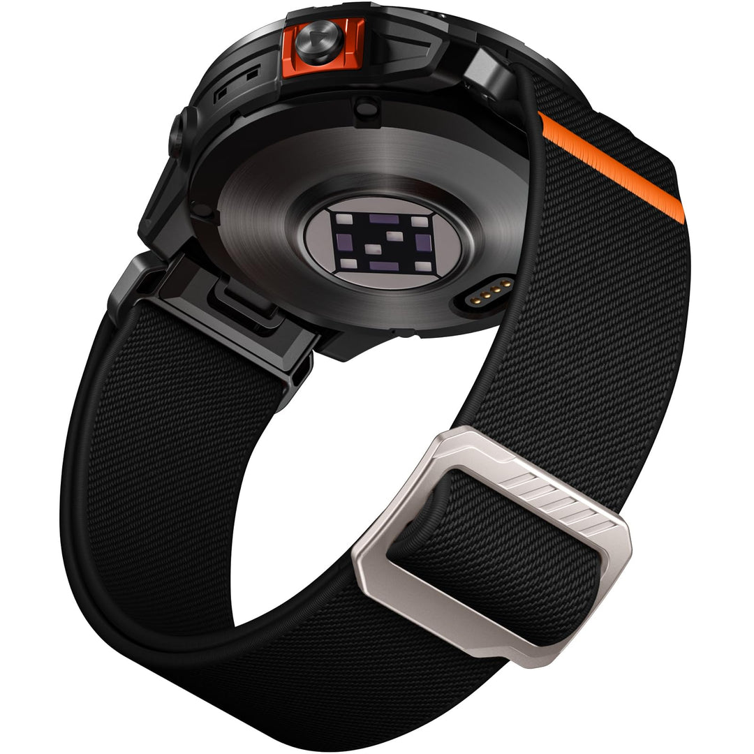 Laffav Armband Kompatibel mit Garmin Fenix 6X/7X Pro, Nylon QuickFit 26mm Ersatzband für Fenix 5X/Pl