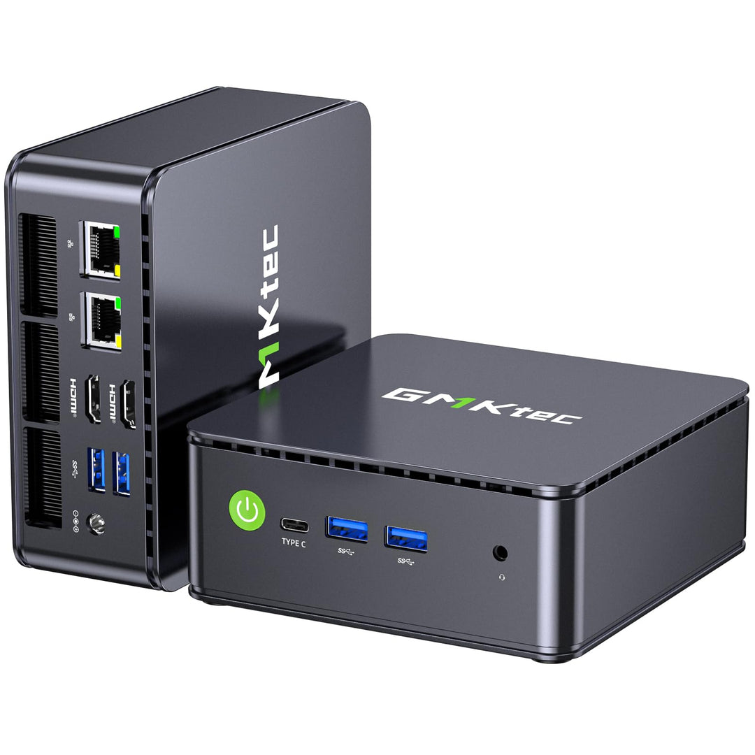 GMKtec G10 Mini-PC Ryzen 5 3500U (Stärker als N150), 16GB RAM, 512GB SSD, 2.5GbE LAN, Büro-Heim-Desk