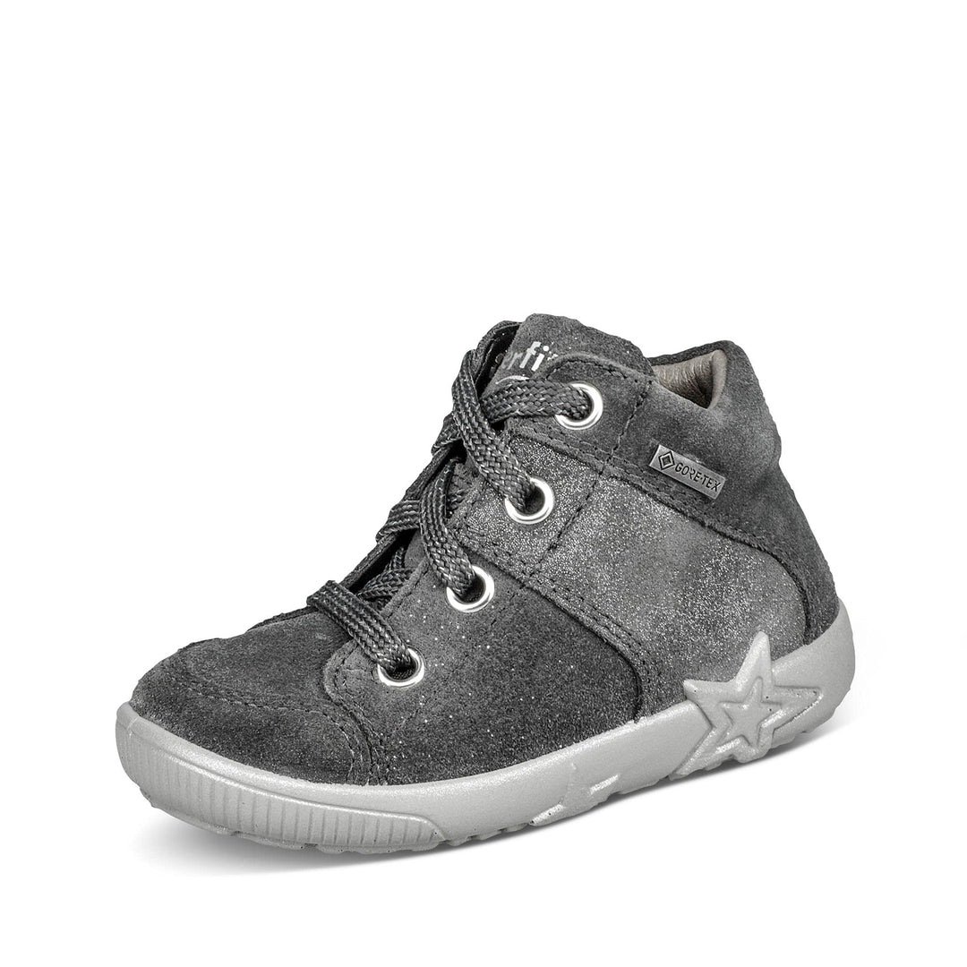 Superfit Baby Mädchen Starlight Sneaker, Grau 2000