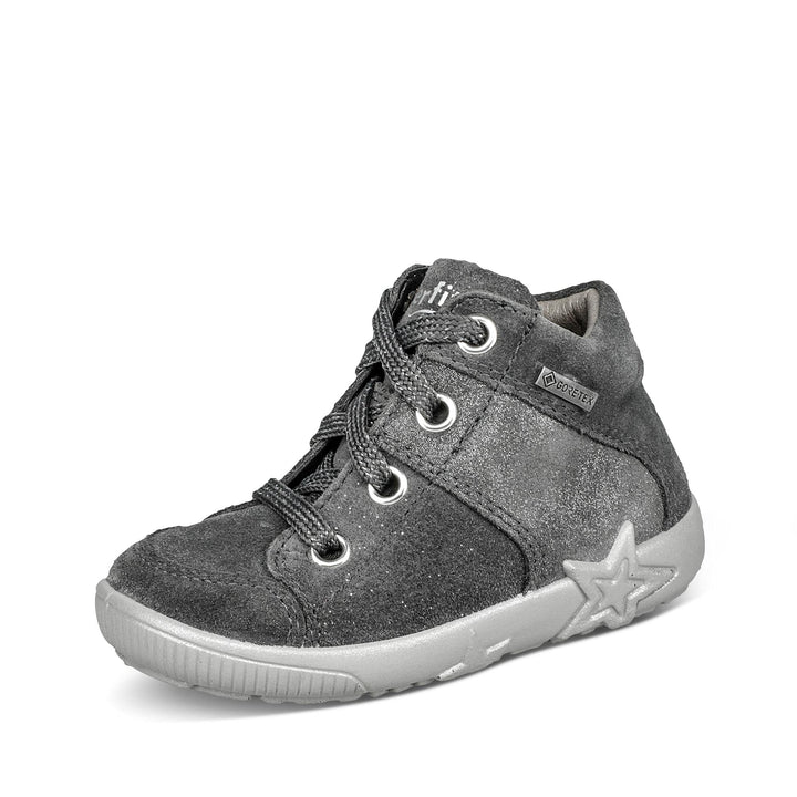 Superfit Baby Mädchen Starlight Sneaker, Grau 2000