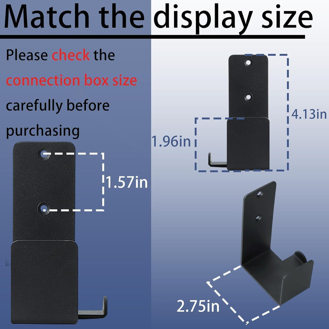 Frame TV Connect Box Wandhalterung kompatibel mit Samsung QLED 4K Smart TV LS03AA LS03BA LS03DA LS03