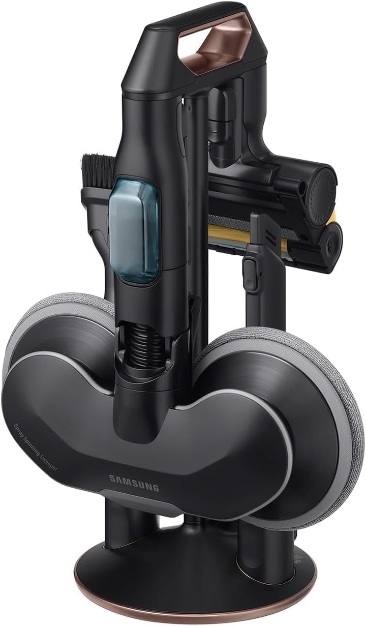 Samsung Bespoke Jet Plus Akku+ Wet & Clean Akku-Staubsauger, Teleskopierbar, All-in-one Clean Statio