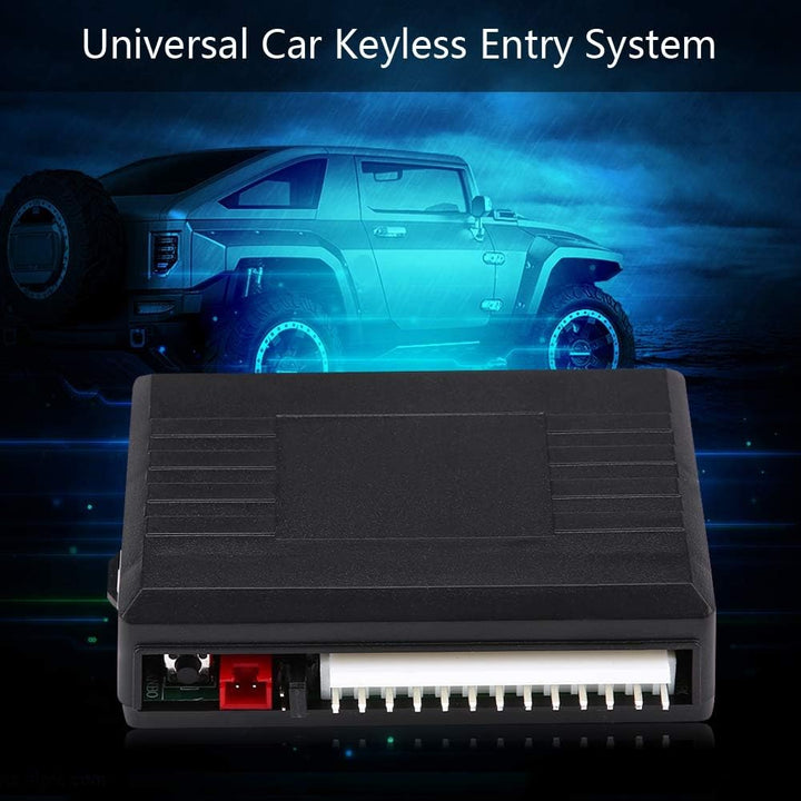KIMISS Universal Autotürschloss Keyless Entry System, Kofferraumfreigabe Auto Keyless Entry System T
