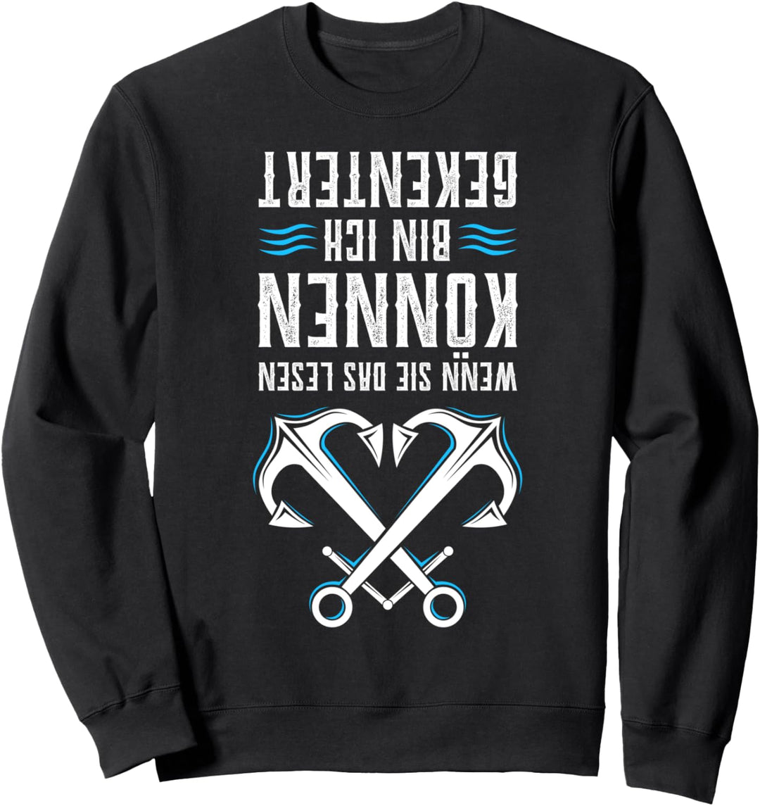 Segel Kleidung Segler Bekleidung Segelboot Deko Wassersport Sweatshirt