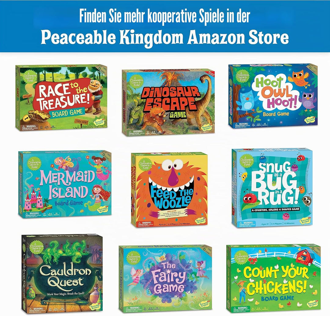 Peaceable Kingdom Zwerge bei Nacht Spiel für Kinder ab 6 Jahren