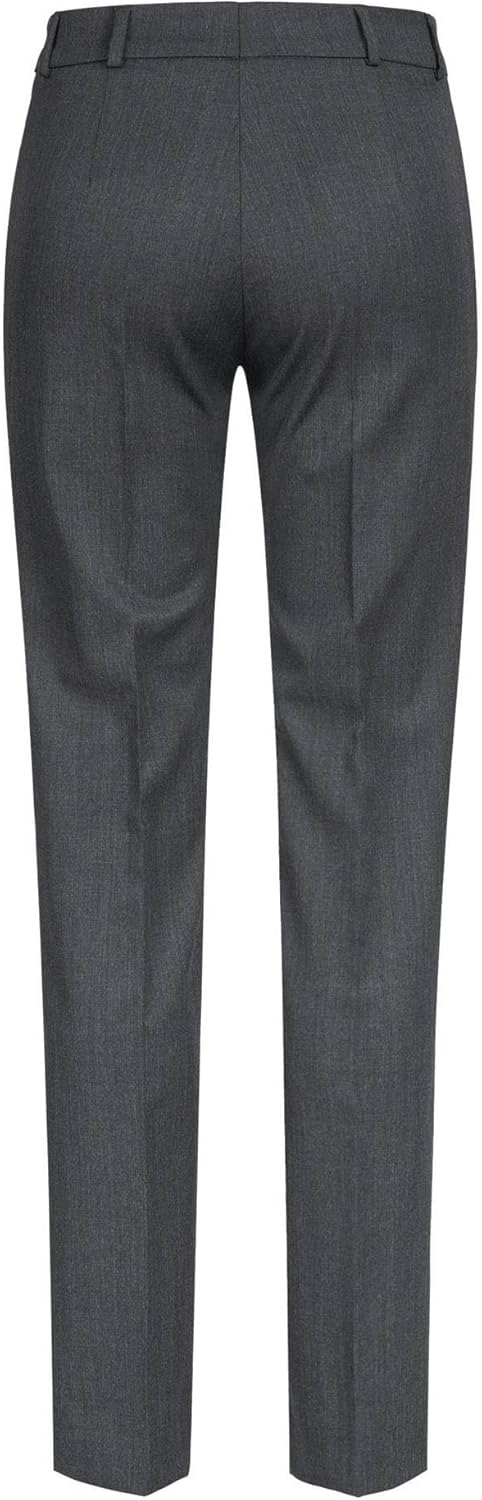 Greiff Corporate Basic Damen Business-Hose Slim-Fit 44 Holzkohle, 44 Holzkohle