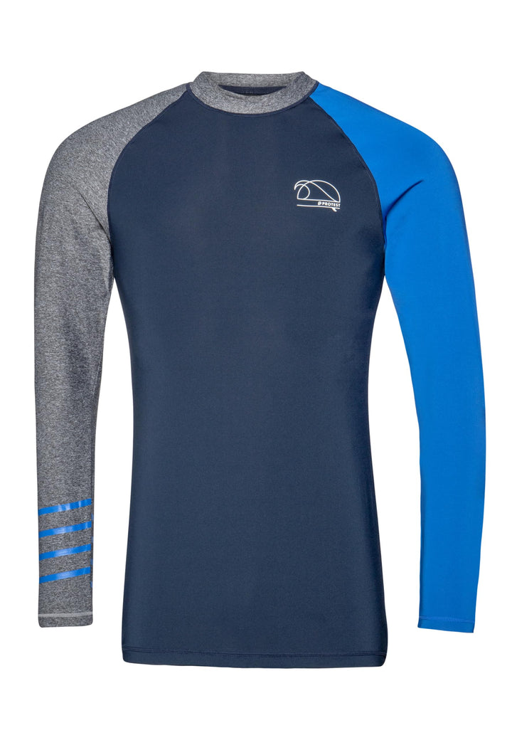 Protest Herren Radwell Rashguard XS Blau (Ground Blue), XS Blau (Ground Blue)