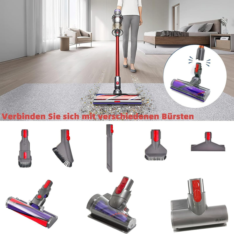 Schnellspanner Teleskop-rohr Ersatz passend für Dyson V15 V11 V10 V8 V7 Staubsauger Röhrchen, Ersatz