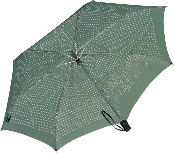 Knirps Taschenschirm Slim Duomatic Auf-Zu-Automatik Bolero - agave