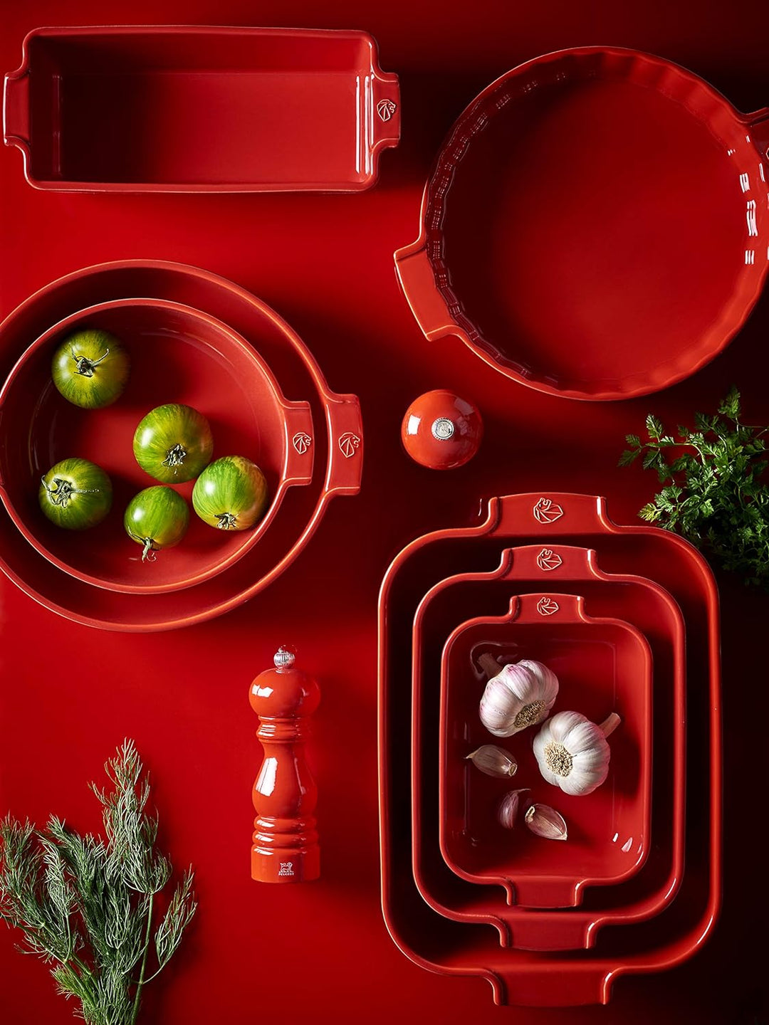 Peugeot 60305 Appolia Auflaufform, Keramik, schiefergrau, 23cm 23cm Schiefergrau, 23cm Schiefergrau