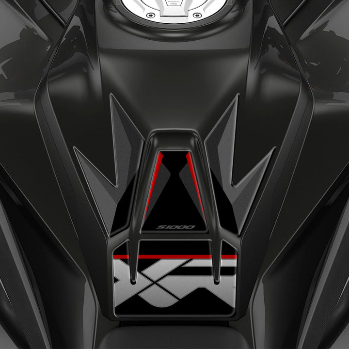 Tankschutz aus Harz, 3D, kompatibel mit BMW S 1000 XR 2024 GP-1063 (Black Storm), Black Storm