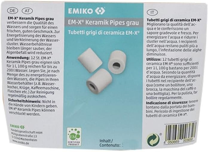 EMIKO EM-X®-Keramik-Pipes grau 100 gr.