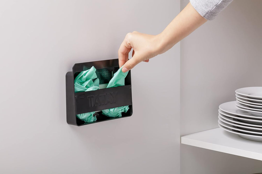 TATAY Biomülleimer Küche 6L | Organischer Abfalleimer Smart mit Halterung und Schrauben | Kompaktes