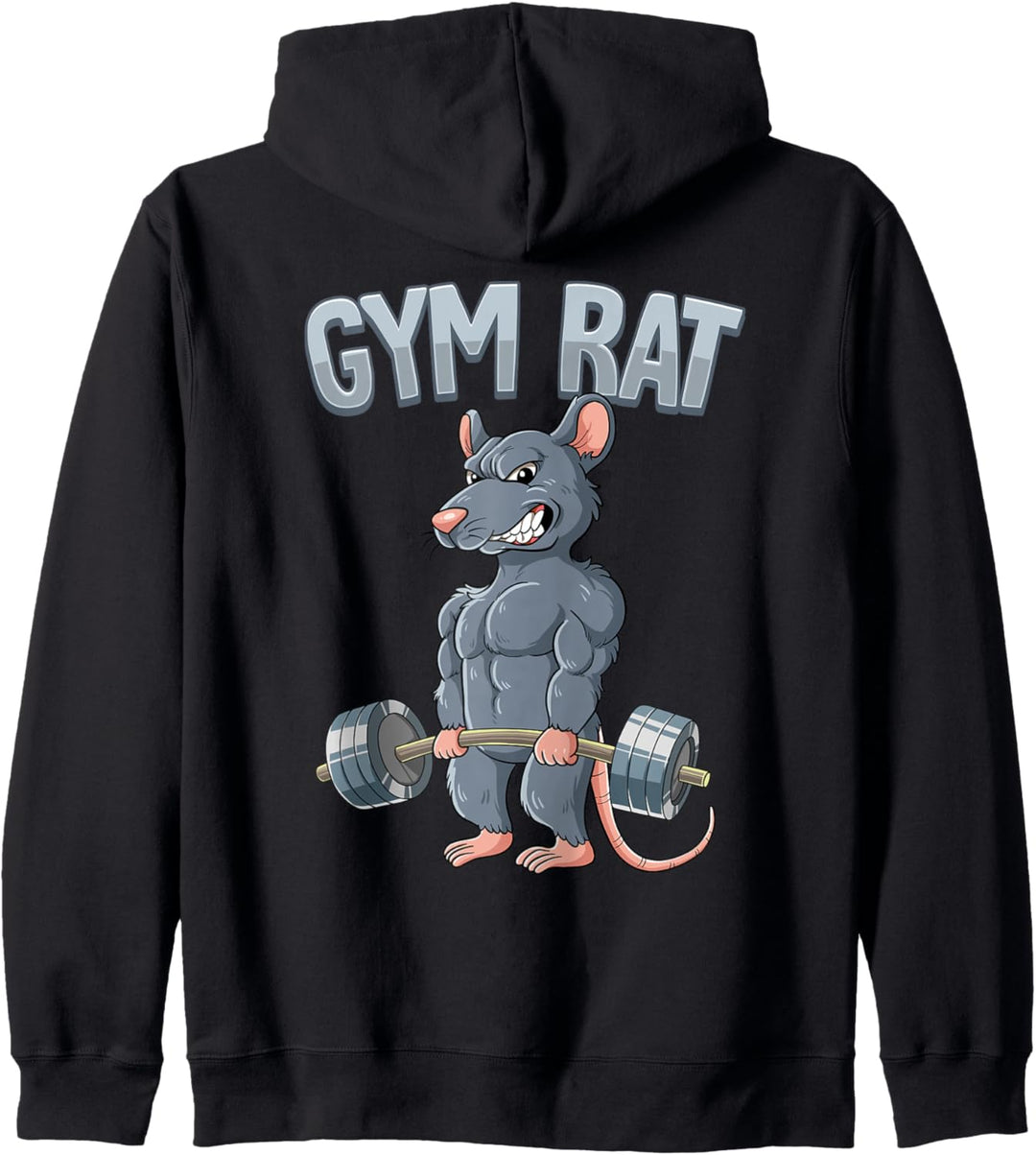 Gewichtstraining Deadlift Gym Rat Kapuzenjacke