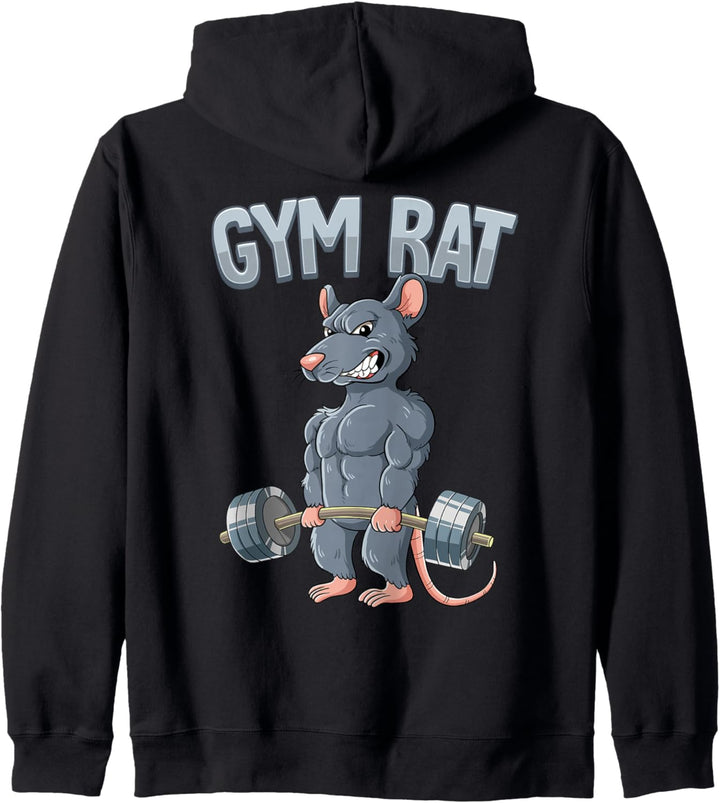 Gewichtstraining Deadlift Gym Rat Kapuzenjacke