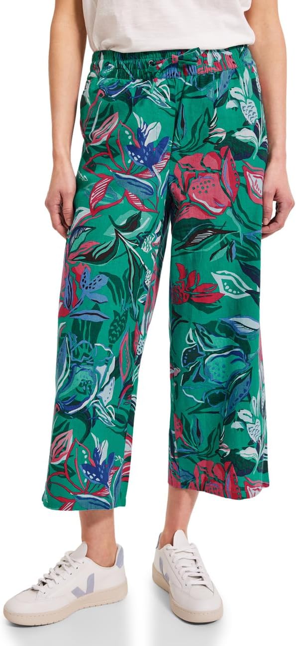 Cecil Damen Leinenhose S / 24L Trefoil Green, S / 24L Trefoil Green