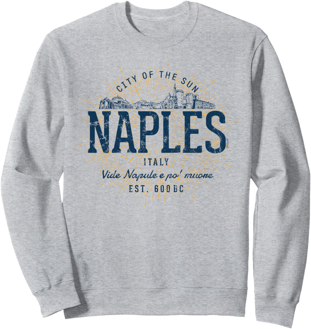 Italien Retro Stil Vintage Neapel Sweatshirt