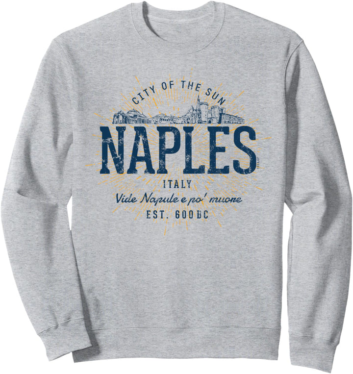 Italien Retro Stil Vintage Neapel Sweatshirt