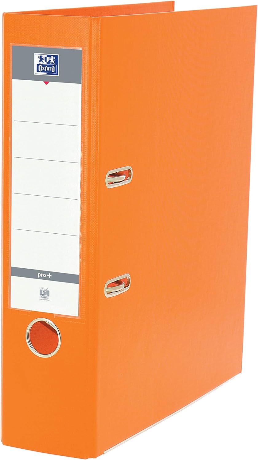 Oxford Smart Pro+ Ordner A4 80 mm PP/PP Orange 10er Stück