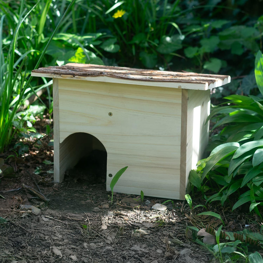 CKB LTD Bauen Sie Ihr eigenes Igelhaus aus Holz für Igel oder Meerschweinchen, Outdoor-Unterschlupf