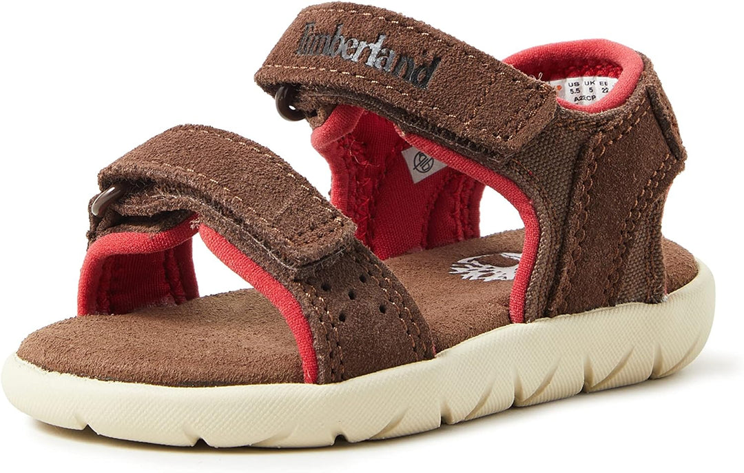 Timberland Unisex Kinder Nubble Sandal 22 EU Braun, 22 EU Braun