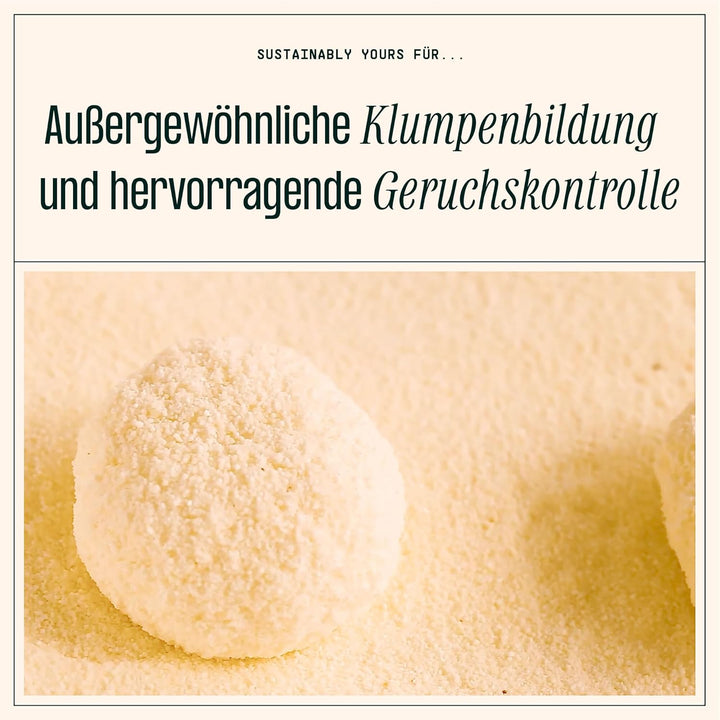 Sustainably Yours Katzenstreu – Mischkornformel 4,5 kg Gemischte Körner, Gemischte Körner