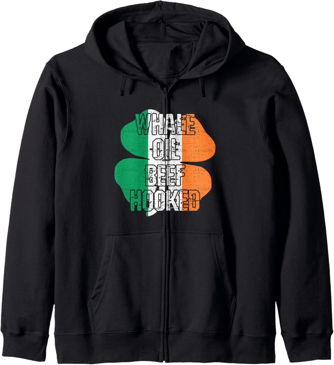 St. Patrick's Day Irish Slang Walöl Beef Hooked Kapuzenjacke