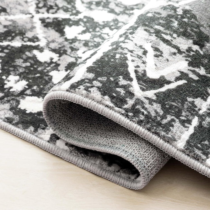 Carvapet Läufer Teppich 90x150cm rutschfest Lang Küchenteppich Waschbar Teppichläufer Weiche Mikrofa