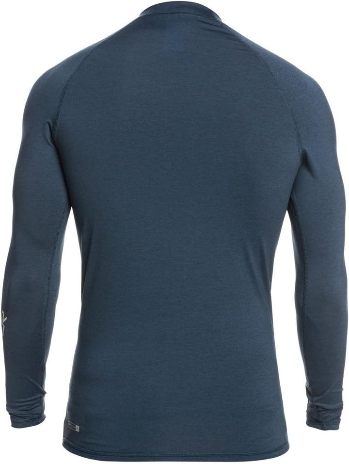 Quiksilver - All Time Rashguard Surf Tee für Männer XS Navy Blazer - Heather, XS Navy Blazer - Heath