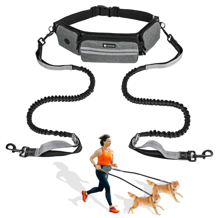 Leckerlitasche für Hunde, Bauchtasche für Hunde Zubehör-Leckerlibeutel mit Kotbeutelspender, reflekt
