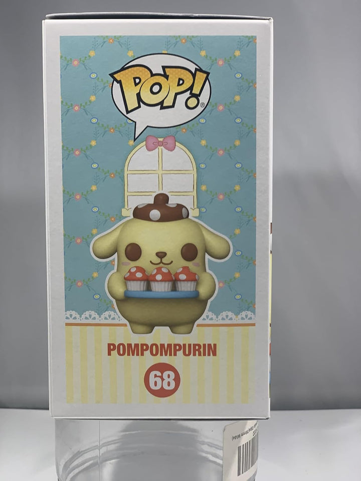 Funko Pop! Sanrio: Hello Kitty and Friends - Pompompurin mit Tablett (Exc), Sammelfigur Vinyl - 7360