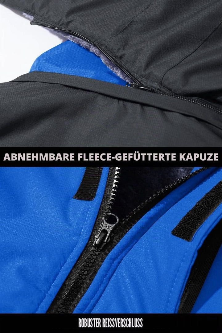 MAGCOMSEN Winterjacke Herren Warm Gefüttert Skijacke Wasserdicht Regenjacke Snowboardjacke Outdoor F