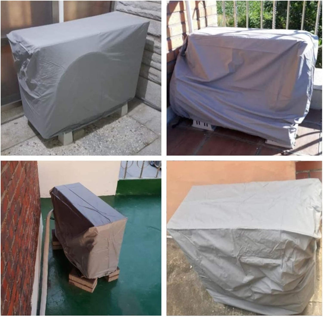 Klimaanlage Abdeckung Aussengerät 86x32x56cm, Wasserdichte Hülle für Klimaanlage Split Klimaanlage,