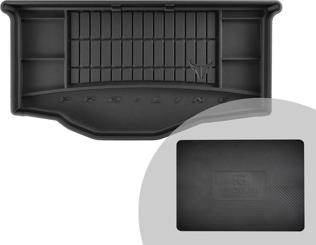 FROGUM ProLine 3D Gummimatte Exklusive Auto Kofferraummatte Kofferraumwanne für Suzuki Swift V 2010-