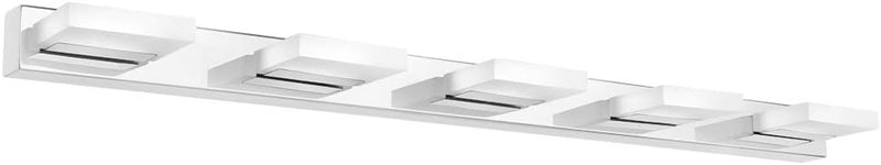 Klighten LED Spiegelleuchte 95CM 20W Spiegelschrank Spiegellampe 360° Einstellbar Badlampe für Badzi