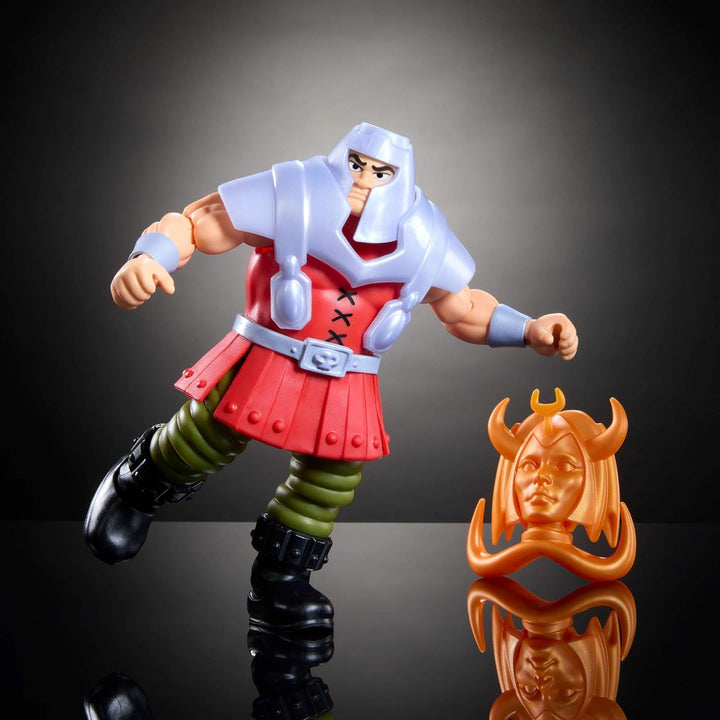 Masters of the Universe Origins Actionfigur Ram Man aus der Cartoon-Kollektion, ca. 14 cm gross, MOT