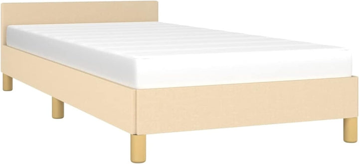 Tidyard Bettgestell mit Kopfteil Boxspringbett Bettrahmen Schlafzimmermöbel Schlafzimmerbett Polster