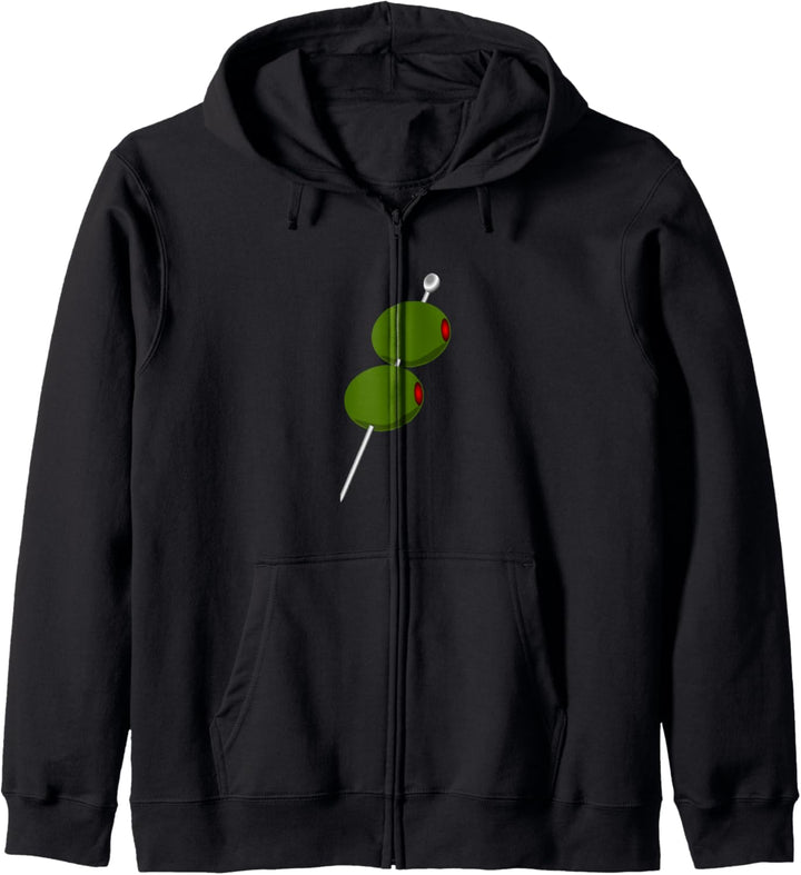 Oliven Kapuzenjacke