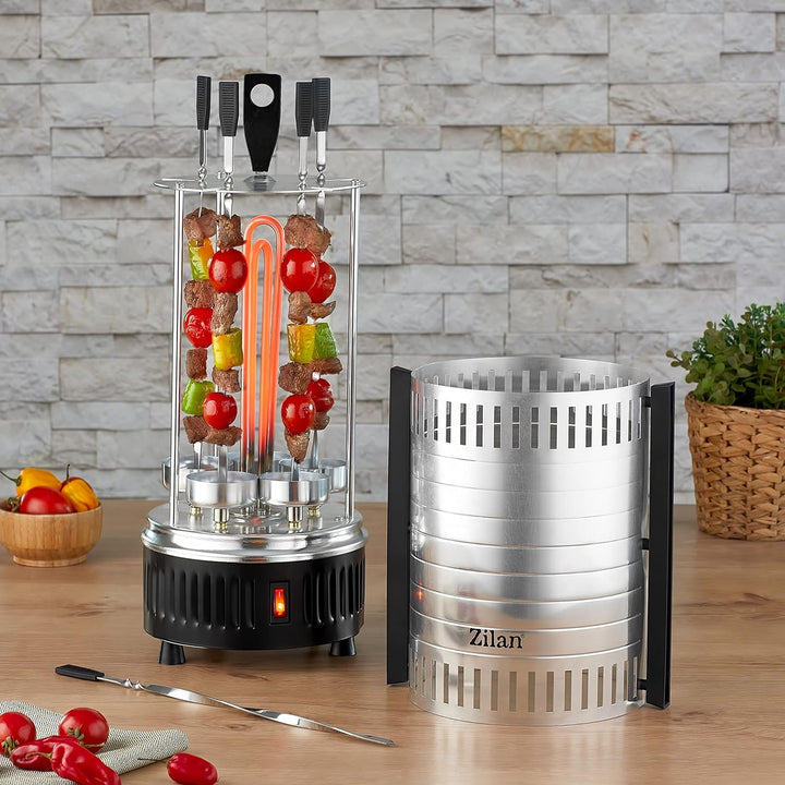 Schaschlik Grill Kebap Grill Döner Grill Schaschlikgrill Elektrogrill Tischgrill Kebap Maker Partygr