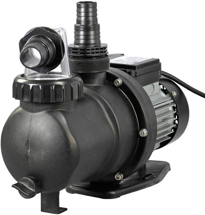 Selbstansaugende Pool Umwälzpumpe SPS 100 mit Vorfilter - 8,0 m³/h Förderleistung bei 6 m Wassersäul