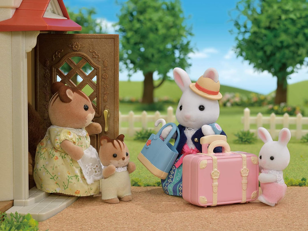 Sylvanian Families 5641 Grosses Reise Spielset mit Figur - Puppenhaus Spielset