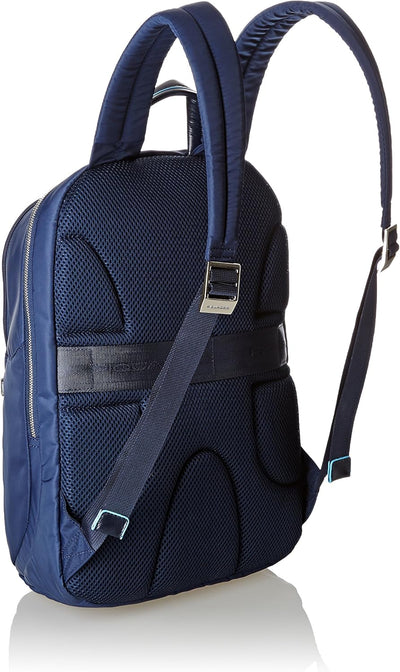 Piquadro Celion Rucksack 39 cm tragbare Laptop-Fächer, blau, 15x39x27cm (W x H x L), Casual Rucksack